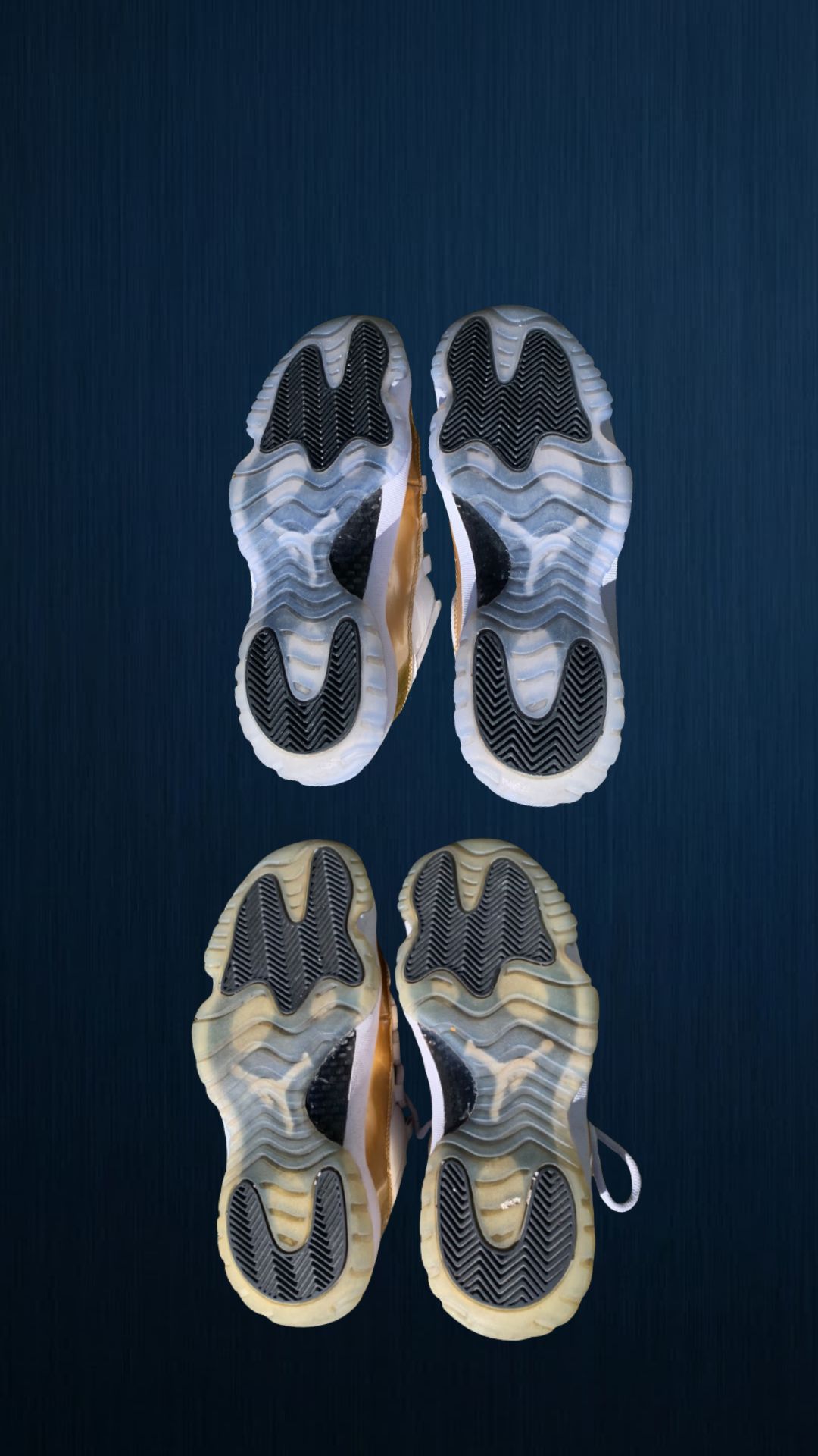 Résultat restauration sneaker